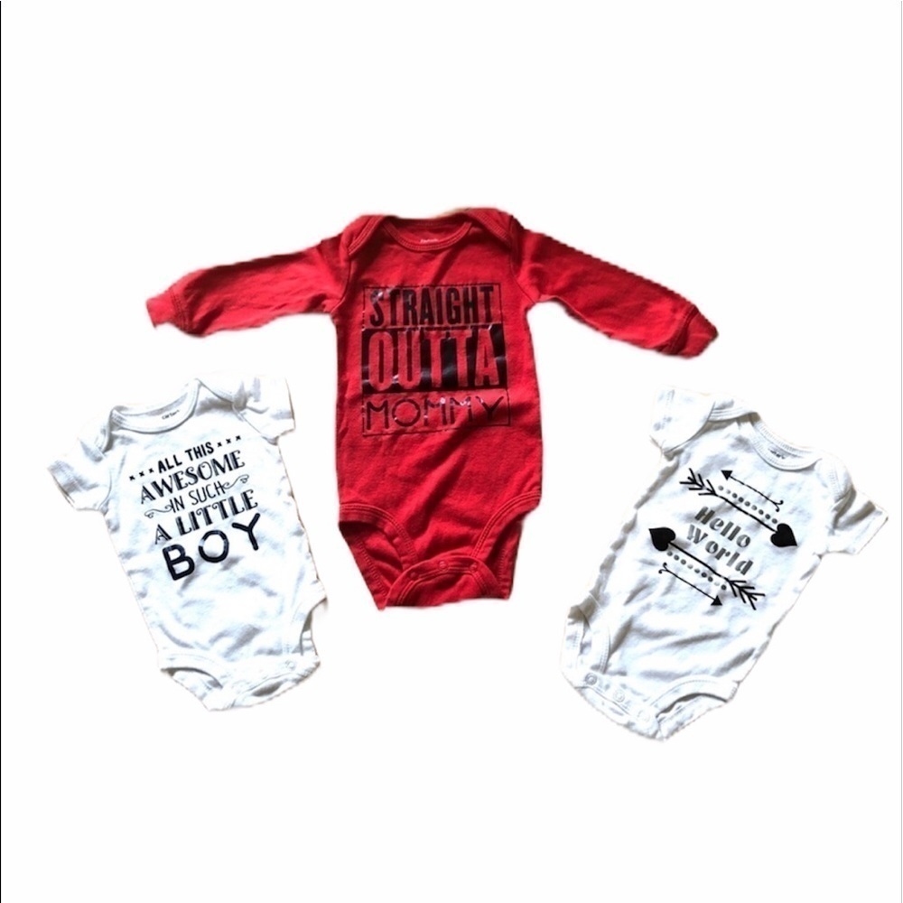 Baby onesies bundle